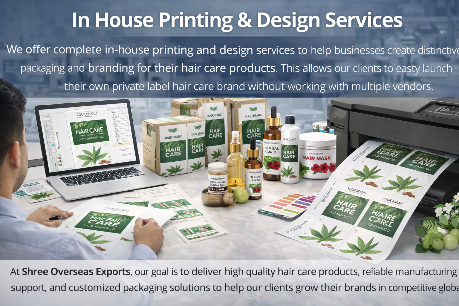 In-House Design & Label Printing1